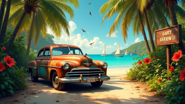 Top plateformes pour louer une voiture abordable en Martinique